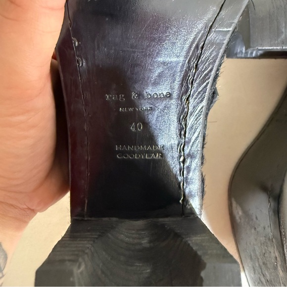 Gucci Size 40 Edimburg Rubber Rain Boots - Picture 11 of 11